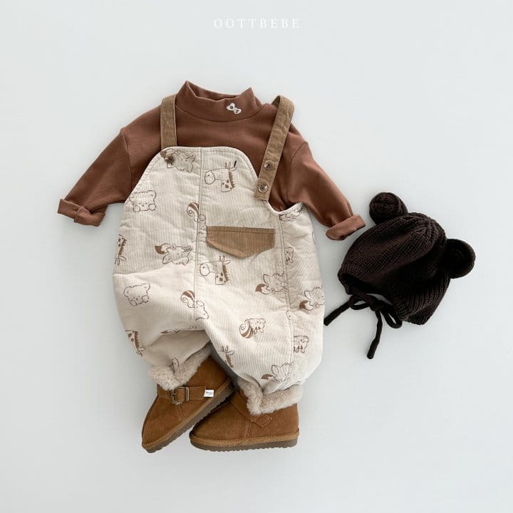 Oott Bebe - Korean Children Fashion - #discoveringself - Oott Muffler Tee - 11