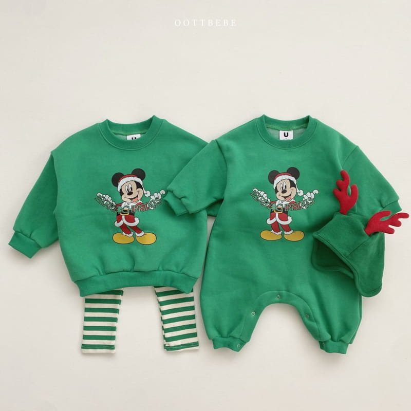 Oott Bebe - Korean Children Fashion - #discoveringself - Christmas D Sweatshirt - 8