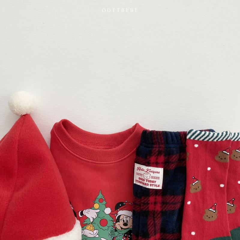 Oott Bebe - Korean Children Fashion - #discoveringself - Merry Check Pants - 7