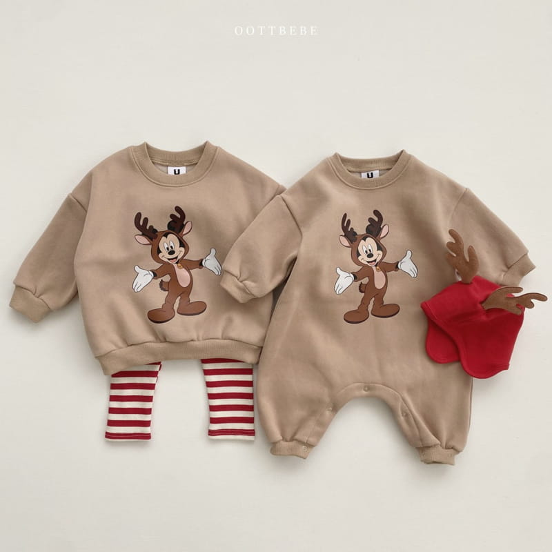 Oott Bebe - Korean Children Fashion - #fashionkids - Christmas D Sweatshirt - 9