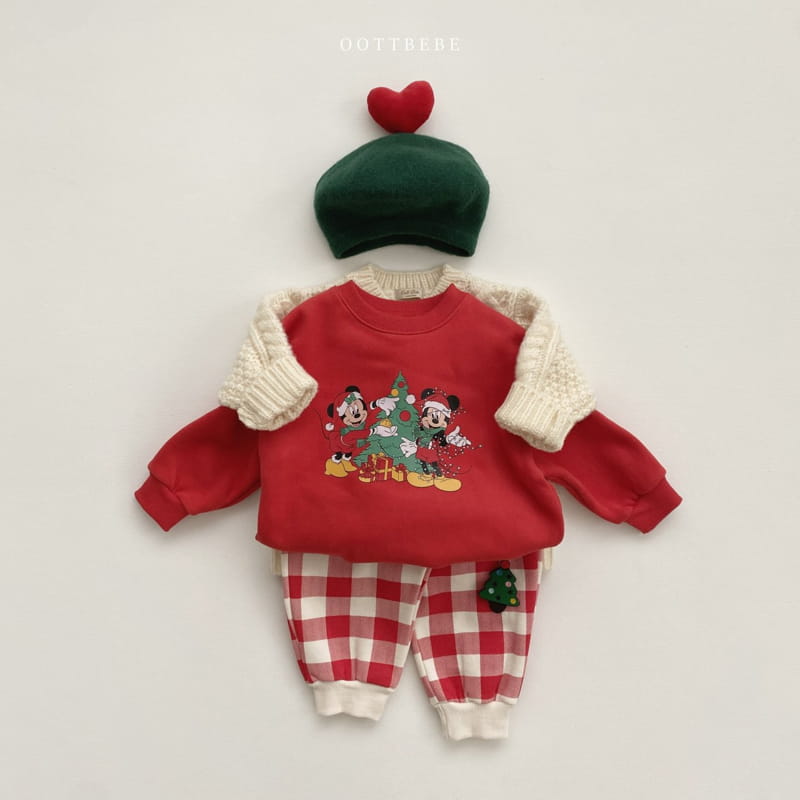 Oott Bebe - Korean Children Fashion - #kidzfashiontrend - Christmas D Sweatshirt - 12