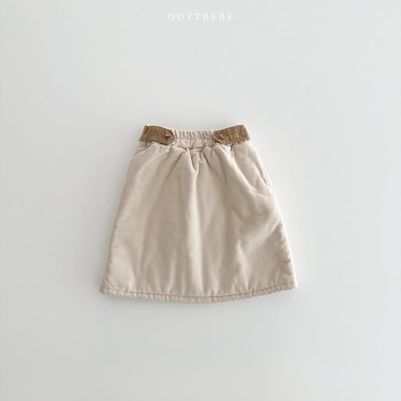Oott Bebe - Korean Children Fashion - #littlefashionista - Rib Skirt - 7