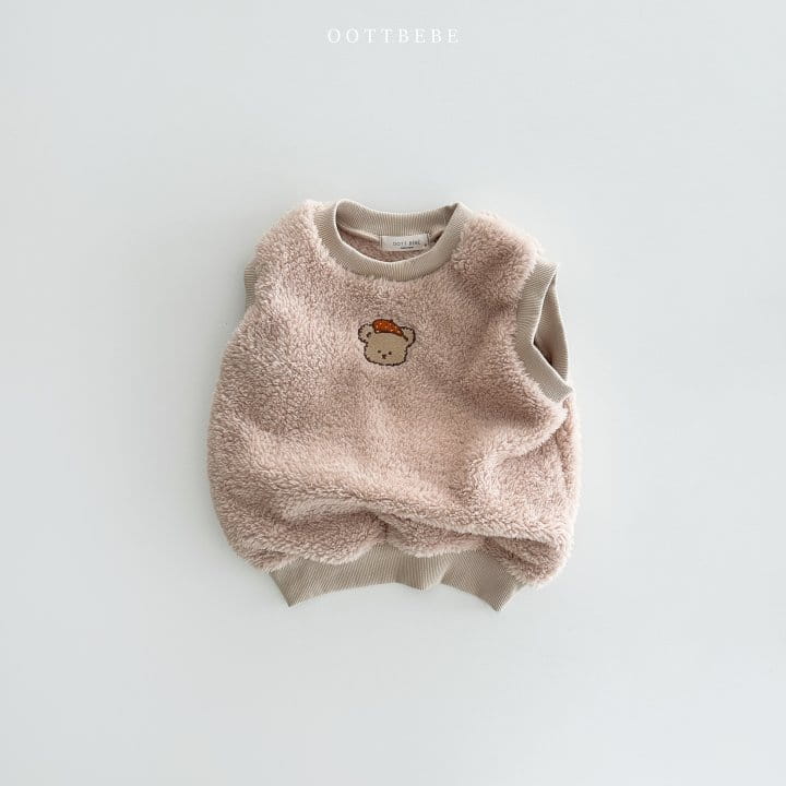 Oott Bebe - Korean Children Fashion - #magicofchildhood - Soft Bear Vest - 3
