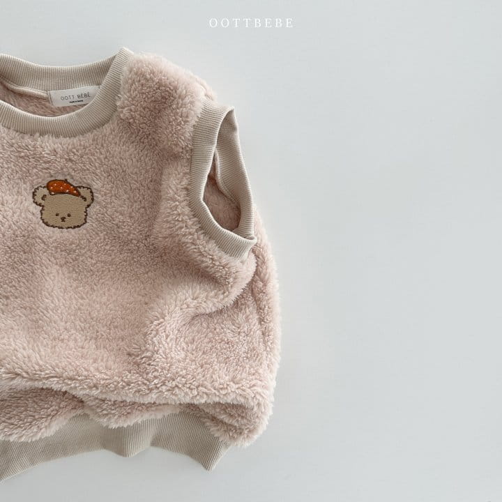 Oott Bebe - Korean Children Fashion - #prettylittlegirls - Soft Bear Vest - 5