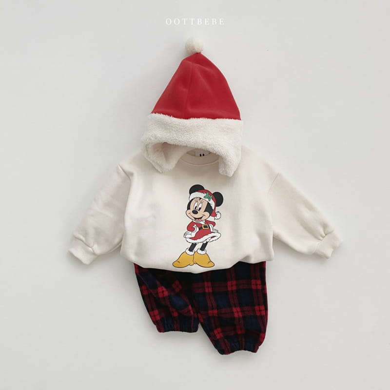 Oott Bebe - Korean Children Fashion - #toddlerclothing - Christmas D Sweatshirt - 4