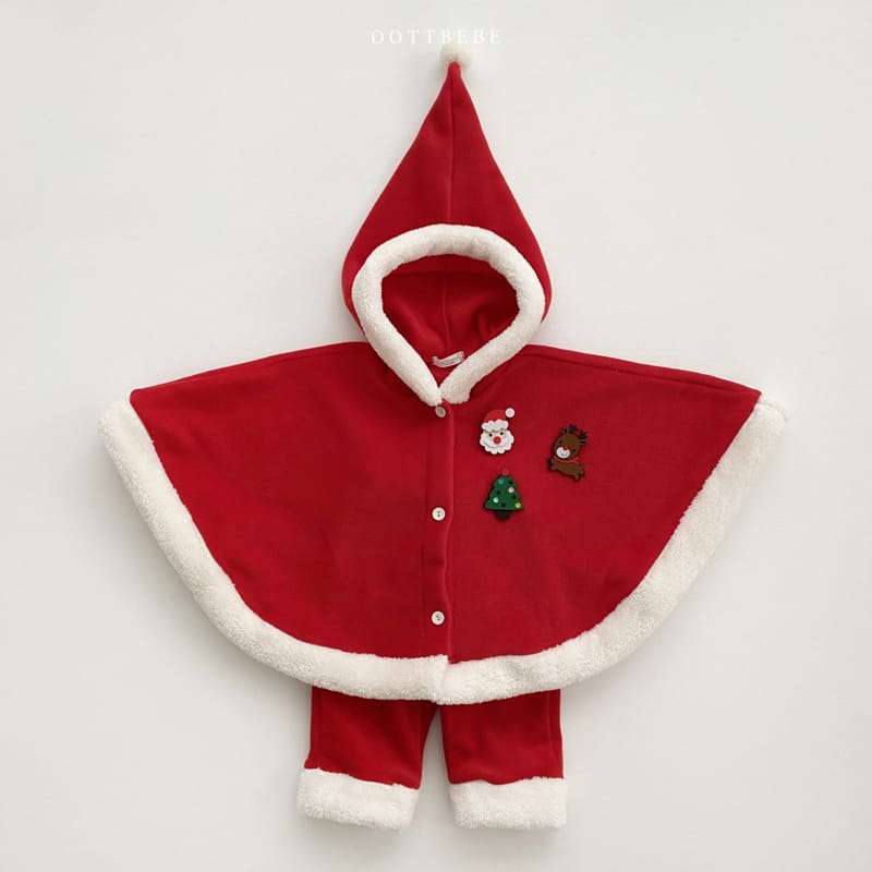 Oott Bebe - Korean Children Fashion - #toddlerclothing - Oott Santa Pants - 6