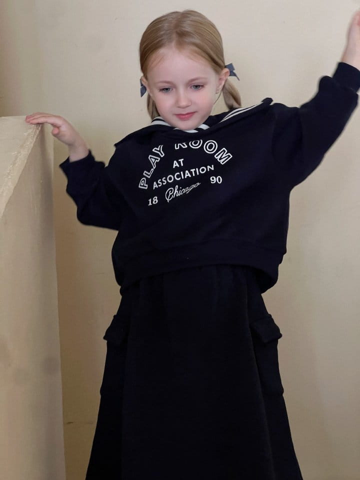 Otaly - Korean Children Fashion - #childrensboutique - 3663 Marine Sweatshirt - 2