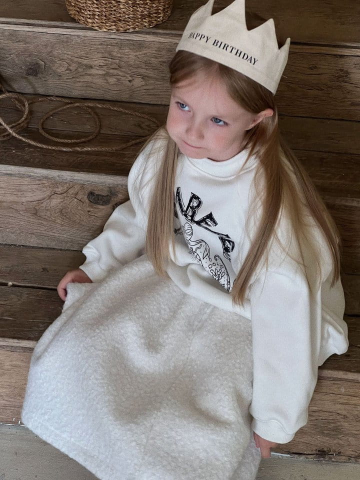 Otaly - Korean Children Fashion - #childrensboutique - 3651 Lettering Sweatshirt - 7