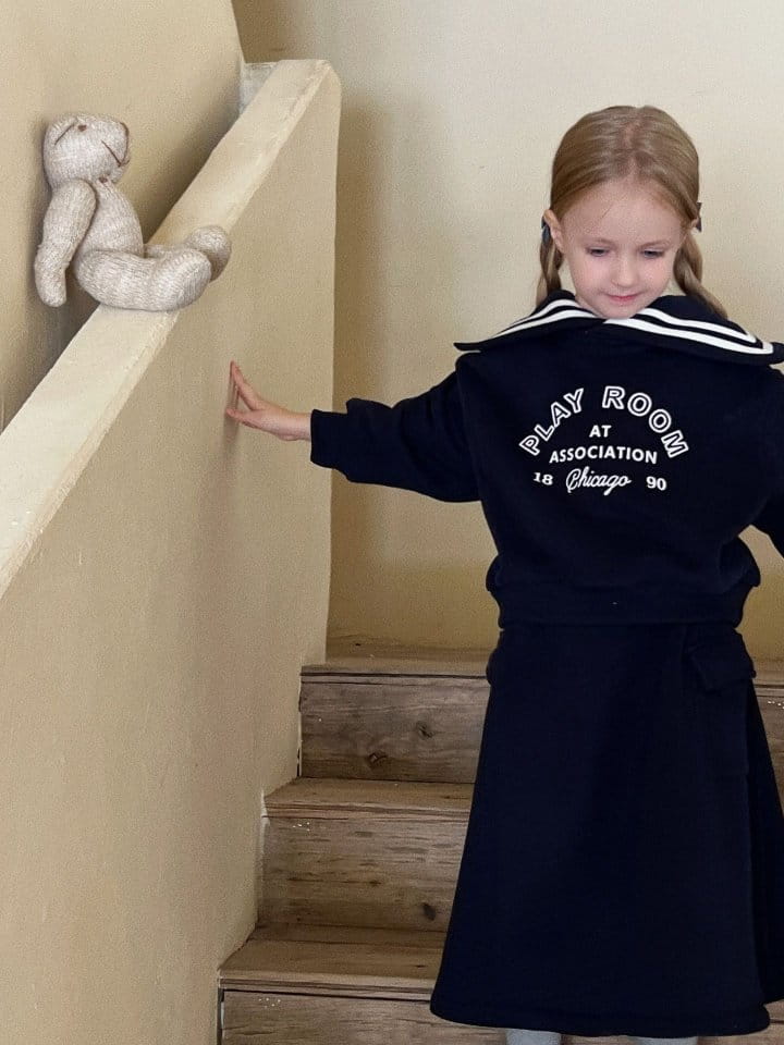 Otaly - Korean Children Fashion - #kidzfashiontrend - 3663 Marine Sweatshirt - 8