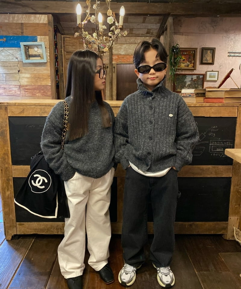 Our - Korean Children Fashion - #Kfashion4kids - Wide Cardigan - 5
