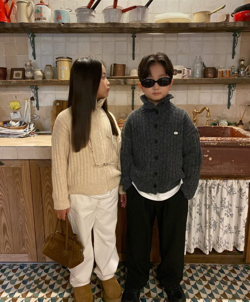 Our - Korean Children Fashion - #childofig - Wide Cardigan - 10