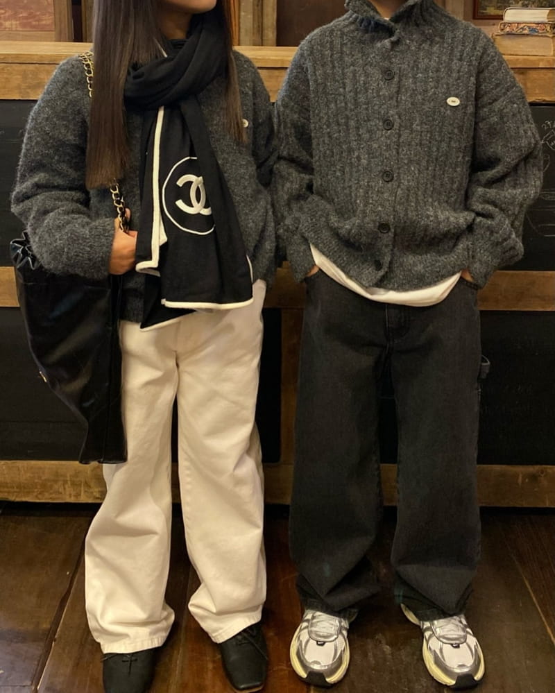 Our - Korean Children Fashion - #kidsstore - Wide Cardigan - 4