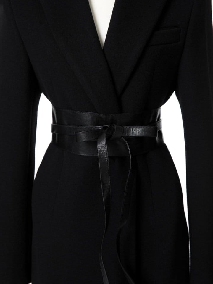 Paper Moon - Korean Women Fashion - #momslook - leather strap belt - 2