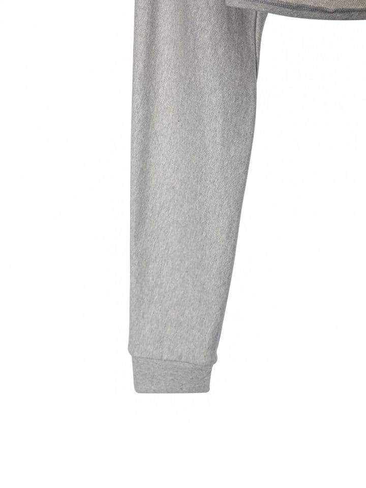 Paper Moon - Korean Women Fashion - #momslook - bolero detail cropped sweat hoodie - 7