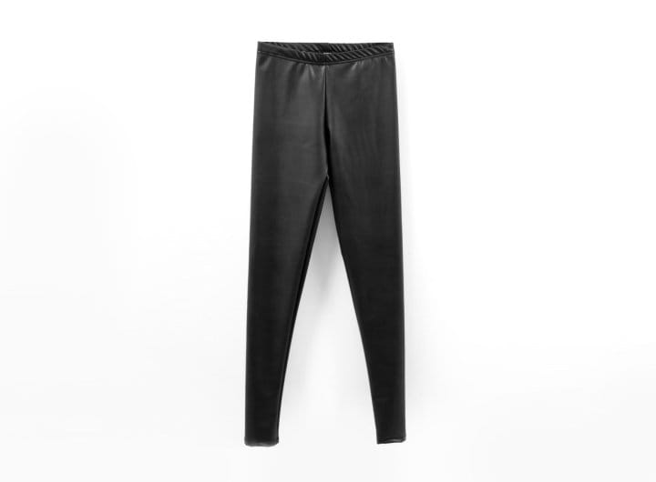 Paper Moon - Korean Women Fashion - #shopsmall - faux leather leggings - 3