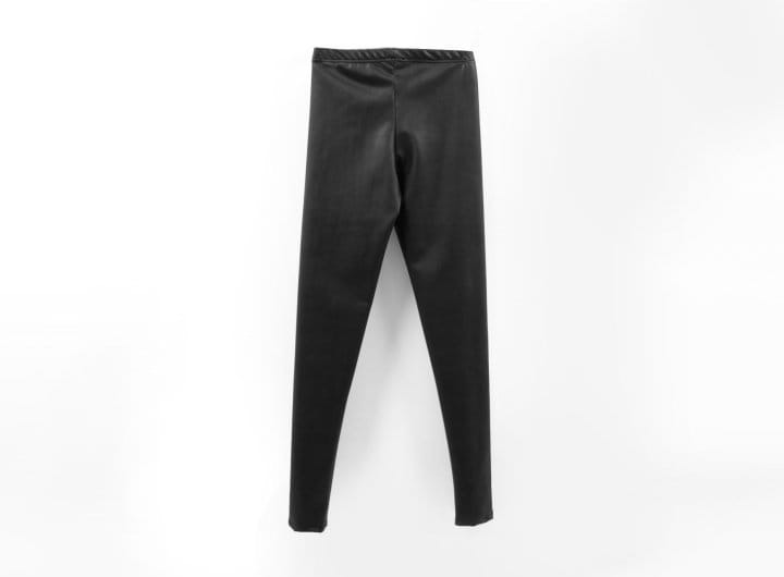 Paper Moon - Korean Women Fashion - #shopsmall - faux leather leggings - 4