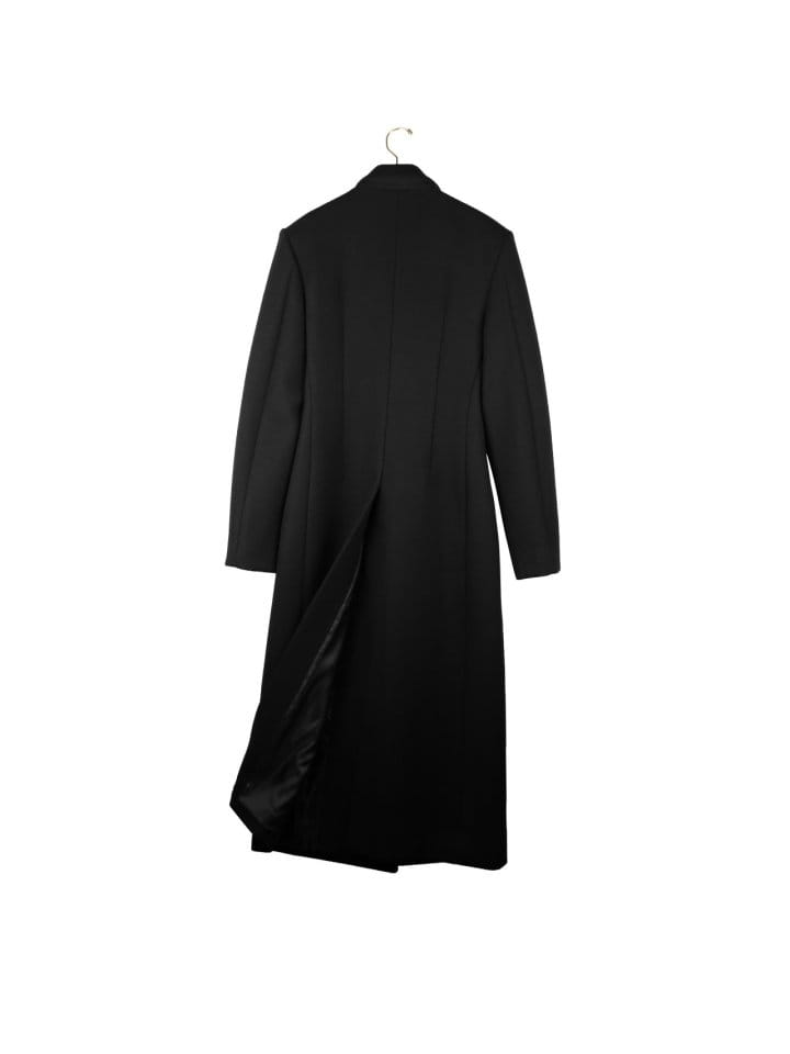 Paper Moon - Korean Women Fashion - #thelittlethings - virgin 100 % wool peak lapel tailored maxi coat - 10