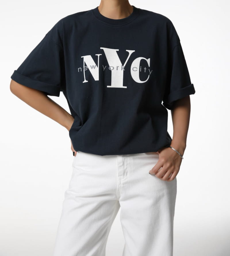 Paper Moon - Korean Women Fashion - #womensfashion - NYC vintage print t  shirt - 8