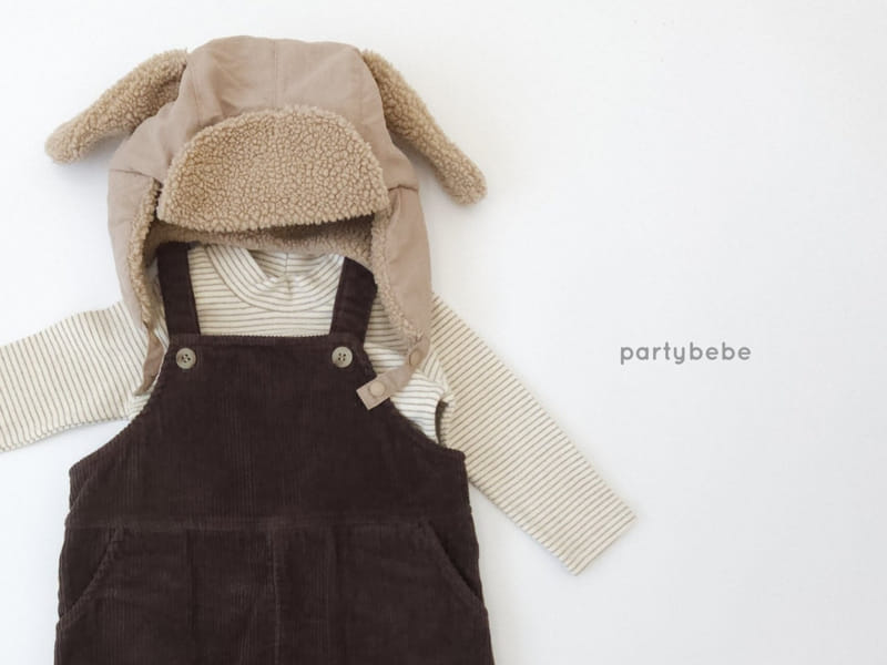 Party Kids - Korean Baby Fashion - #babyboutiqueclothing - Warm Overalls - 2