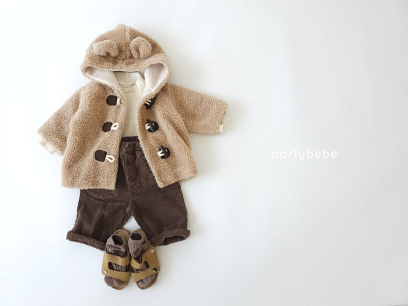 Party Kids - Korean Baby Fashion - #babyfever - Warm Overalls - 5
