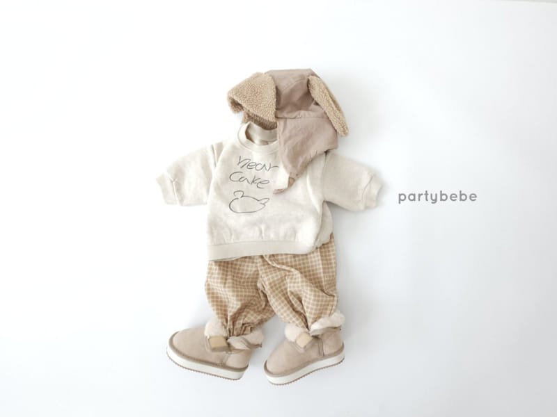 Party Kids - Korean Children Fashion - #prettylittlegirls - Line Bear Sweatshirt - 4