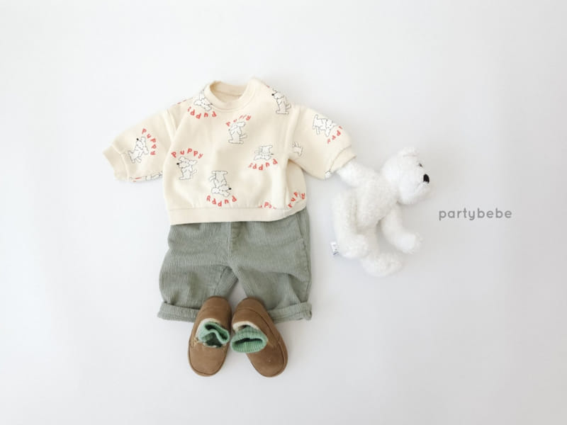 Party Kids - Korean Children Fashion - #fashionkids - Puppy Sweatshirt - 3