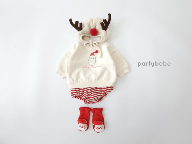 Party Kids - Korean Children Fashion - #fashionkids - Santa Sweatshirt - 3
