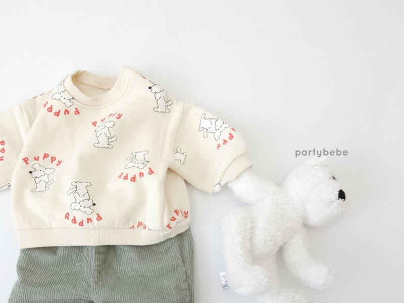 Party Kids - Korean Children Fashion - #fashionkids - Puppy Sweatshirt - 4