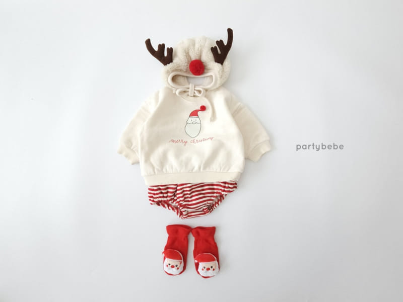 Party Kids - Korean Children Fashion - #fashionkids - Santa Sweatshirt - 4