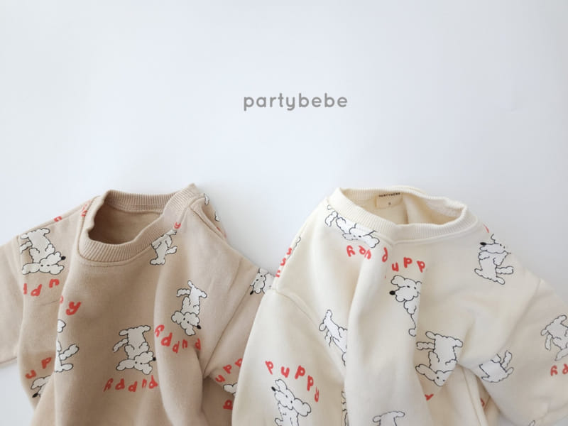 Party Kids - Korean Children Fashion - #kidsstore - Puppy Sweatshirt - 5