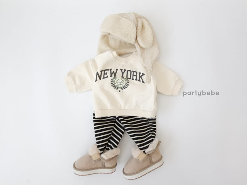 Party Kids - Korean Children Fashion - #littlefashionista - New York Sweatshirt - 3