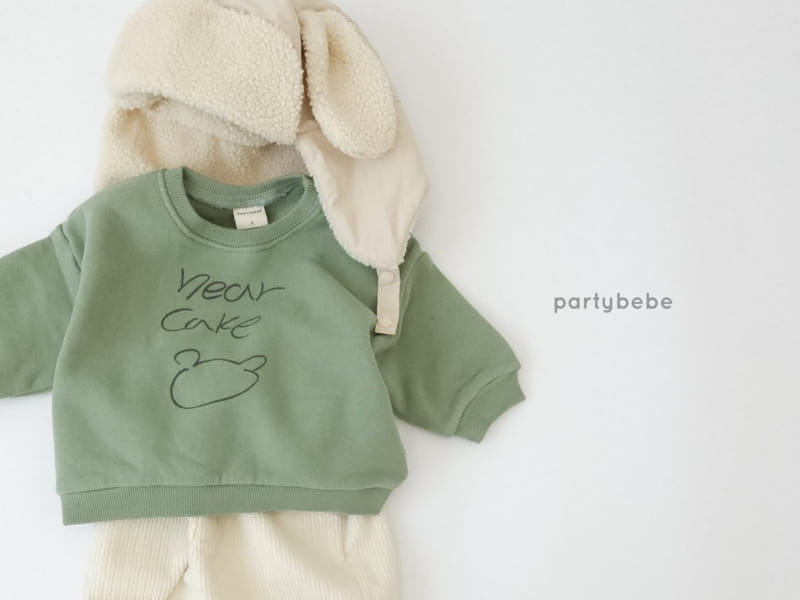 Party Kids - Korean Children Fashion - #magicofchildhood - Line Bear Sweatshirt