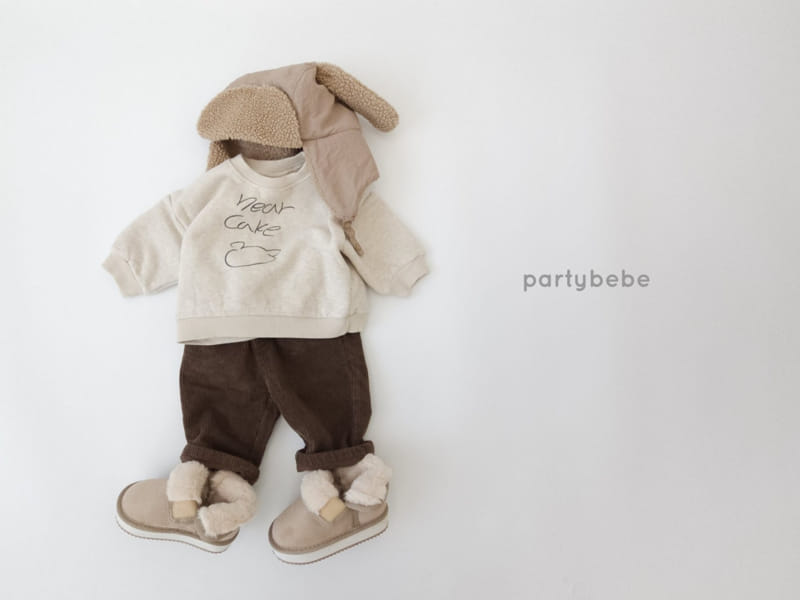 Party Kids - Korean Children Fashion - #minifashionista - Line Bear Sweatshirt - 2
