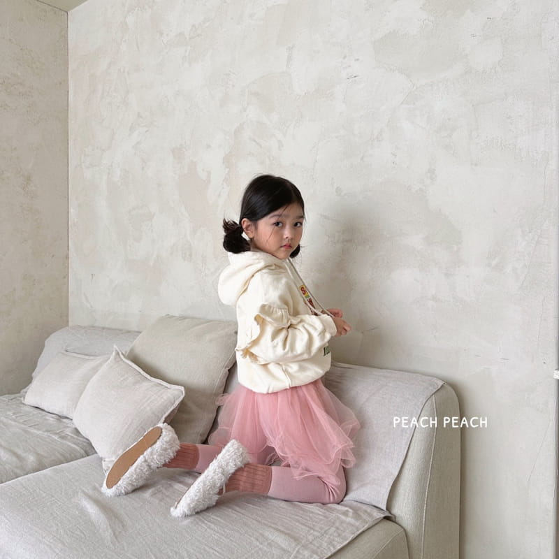 Peach Peach - Korean Children Fashion - #kidsshorts - Soy Hoody - 11