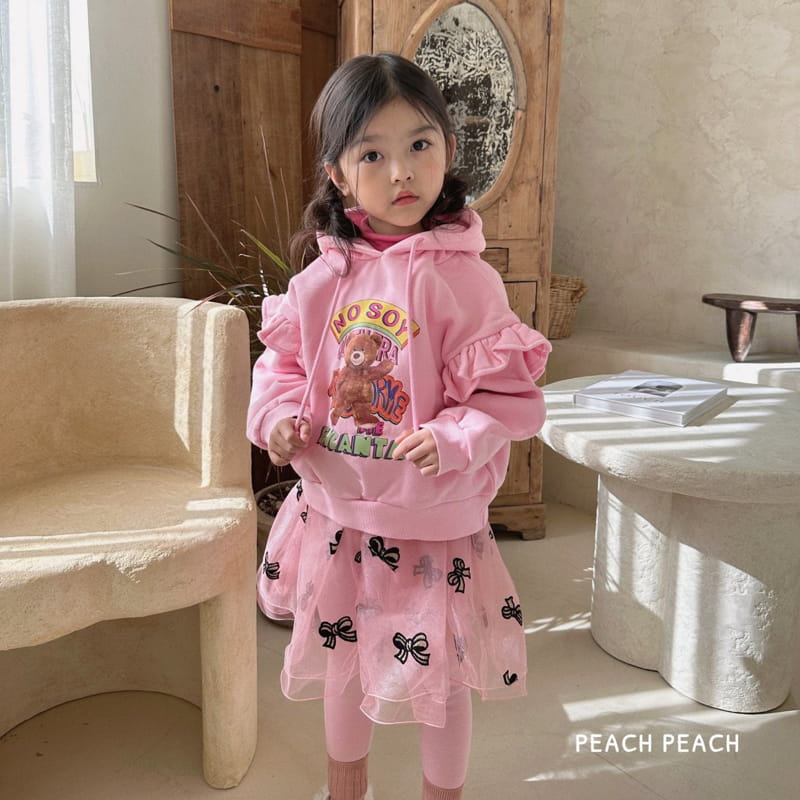 Peach Peach - Korean Children Fashion - #kidsstore - Soy Hoody - 12