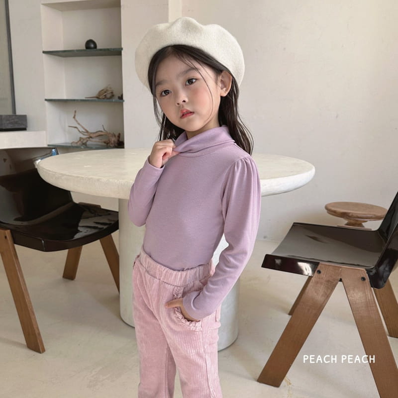 Peach Peach - Korean Children Fashion - #minifashionista - Gremy Rib Pants - 9