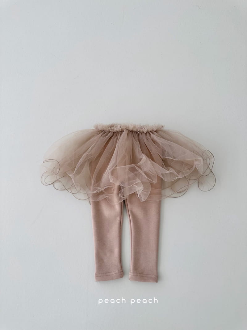 Peach Peach - Korean Children Fashion - #prettylittlegirls - Winter Darling Tutu Skirt Leggings - 5
