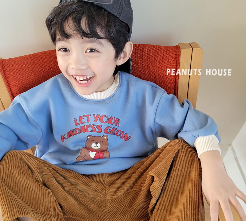 Peanuts - Korean Children Fashion - #childofig - Muffler Bear Tee - 11
