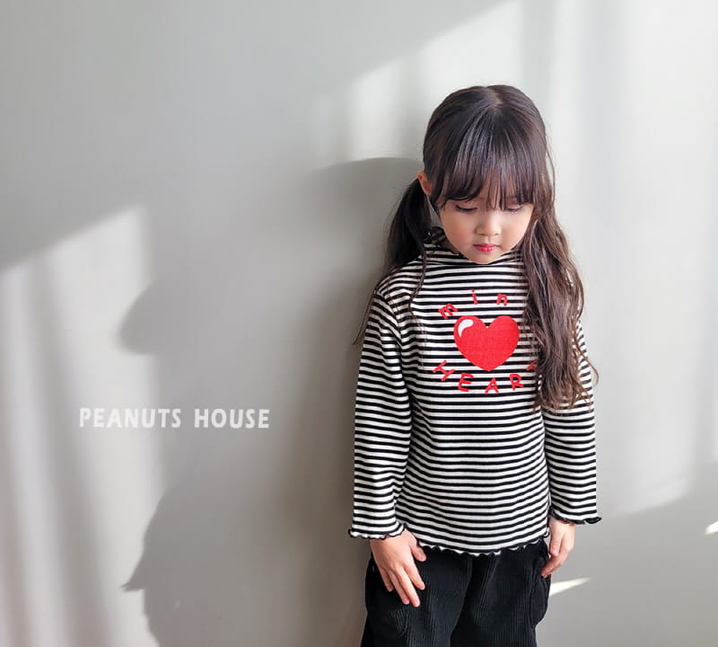 Peanuts - Korean Children Fashion - #designkidswear - Mini Heart Tee - 3