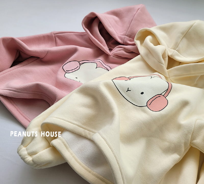 Peanuts - Korean Children Fashion - #discoveringself - Head Set Hoody Tee - 5