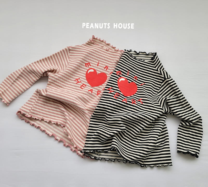 Peanuts - Korean Children Fashion - #designkidswear - Mini Heart Tee - 4