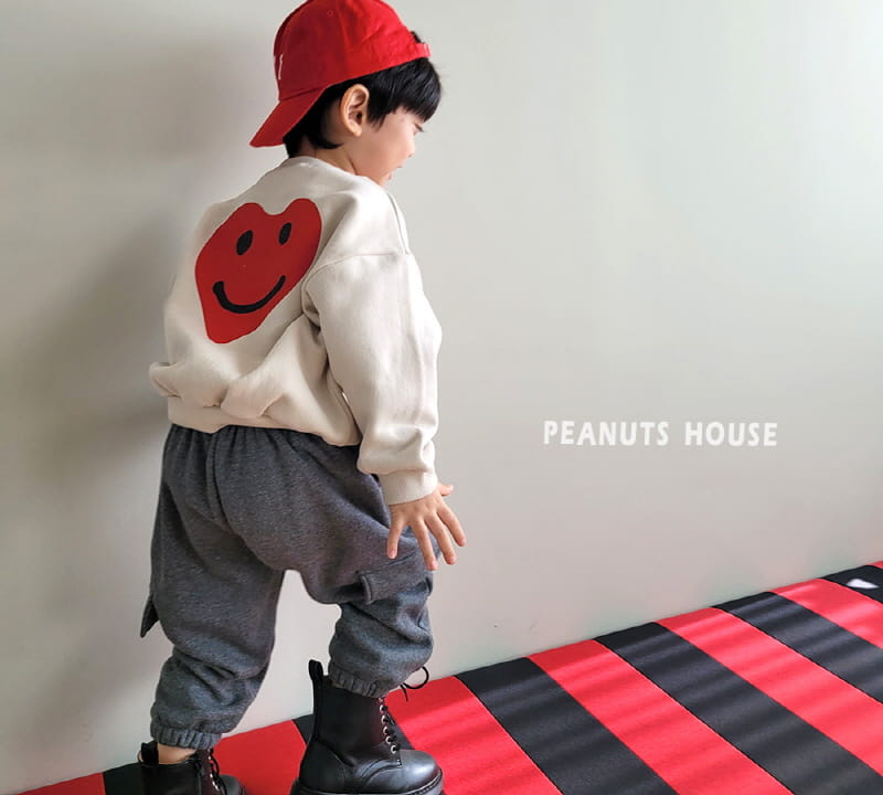 Peanuts - Korean Children Fashion - #discoveringself - Heart Sweatshirt - 3