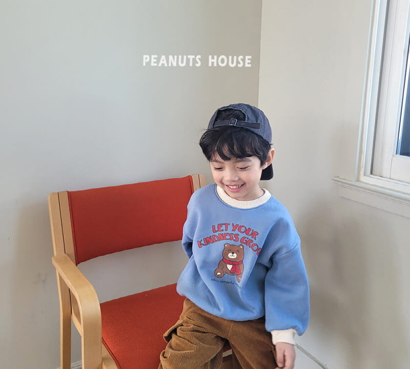 Peanuts - Korean Children Fashion - #fashionkids - Muffler Bear Tee - 2