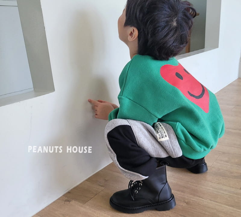 Peanuts - Korean Children Fashion - #discoveringself - Heart Sweatshirt - 4