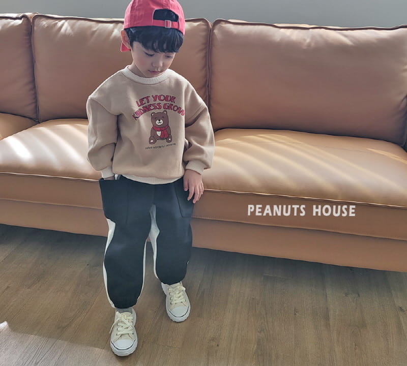 Peanuts - Korean Children Fashion - #kidsshorts - Muffler Bear Tee - 3