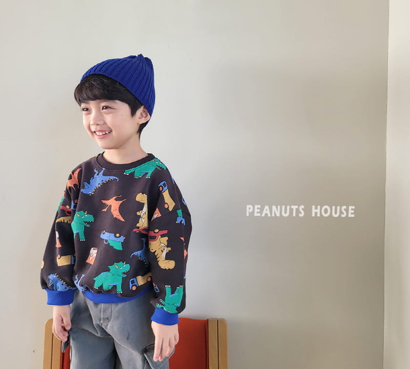 Peanuts - Korean Children Fashion - #kidsstore - Dino Tee