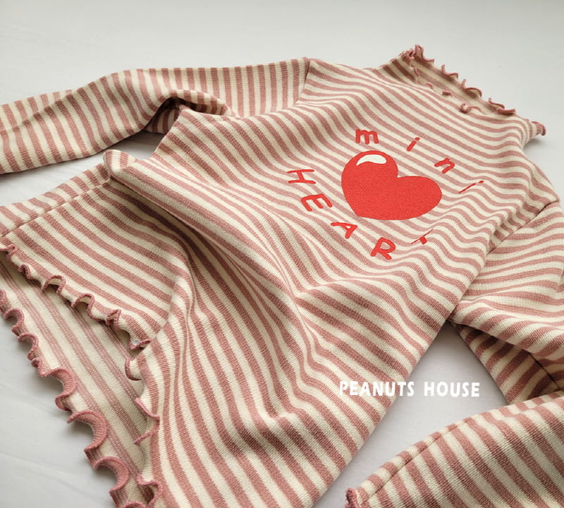 Peanuts - Korean Children Fashion - #kidsstore - Mini Heart Tee - 7