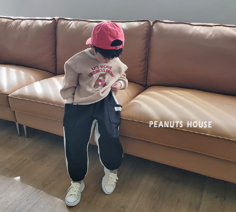 Peanuts - Korean Children Fashion - #kidzfashiontrend - Muffler Bear Tee - 5