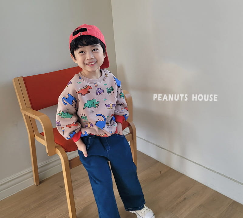 Peanuts - Korean Children Fashion - #kidzfashiontrend - Dino Tee - 2
