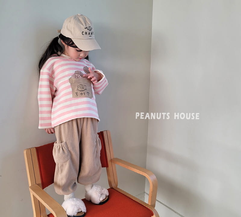 Peanuts - Korean Children Fashion - #littlefashionista - Carp Bread Tee - 6